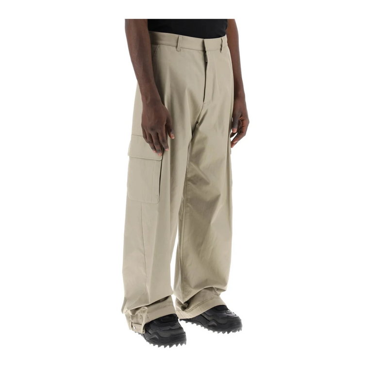 Wide Trousers Off White