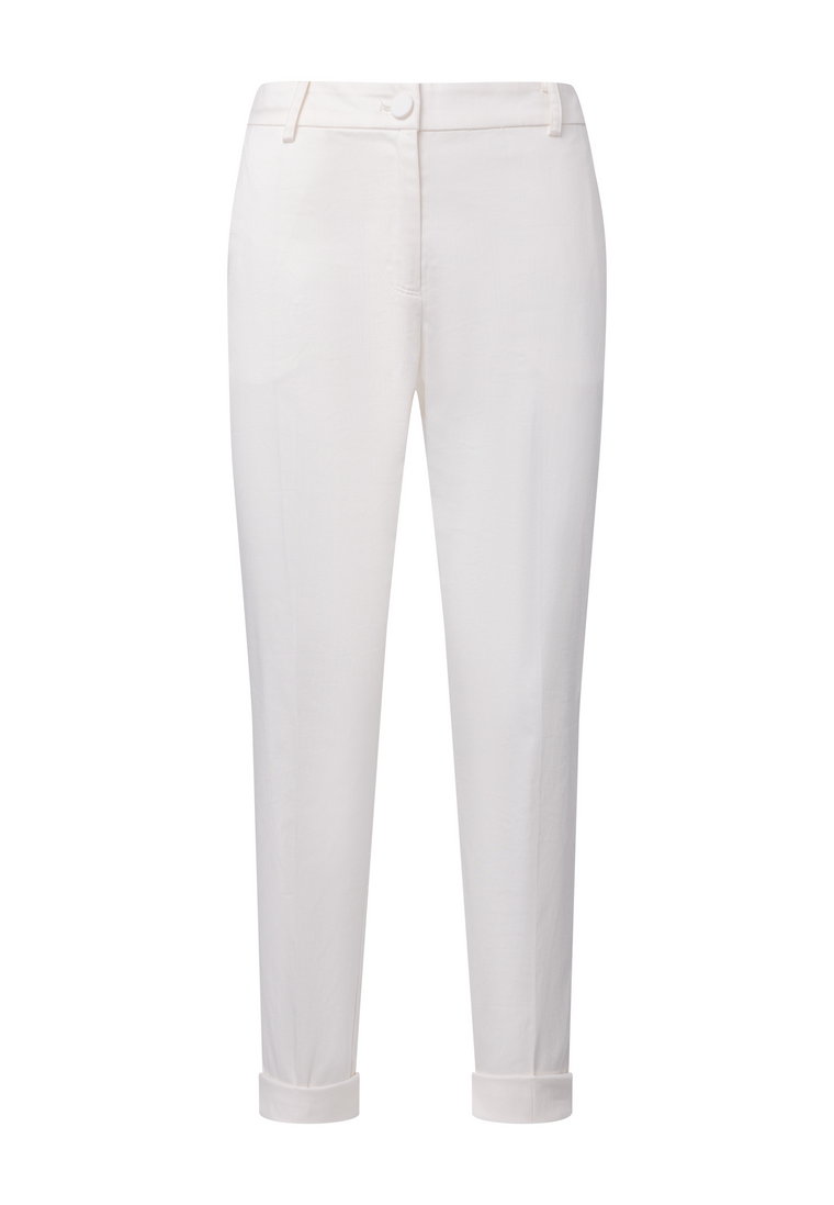 Eleganckie białe spodnie