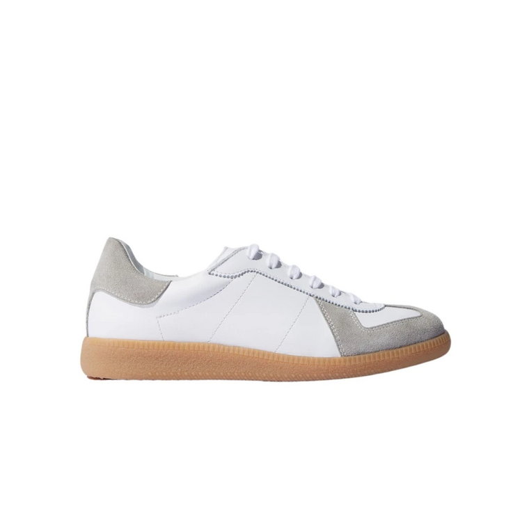 Tilda White Sneakers Scarosso