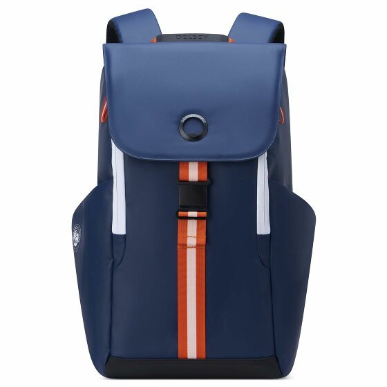 Delsey Paris Securflap Backpack 44,5 cm przegroda na laptopa blau