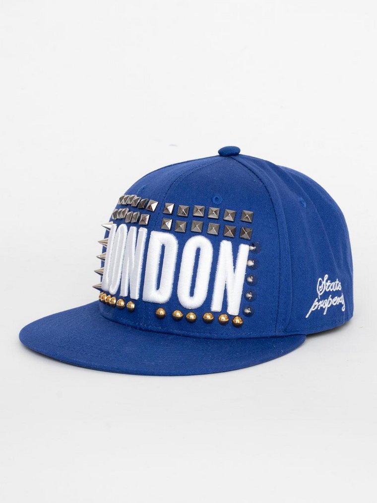 Czapka Z Daszkiem Snapback Niebieska Royal Blue London Stud