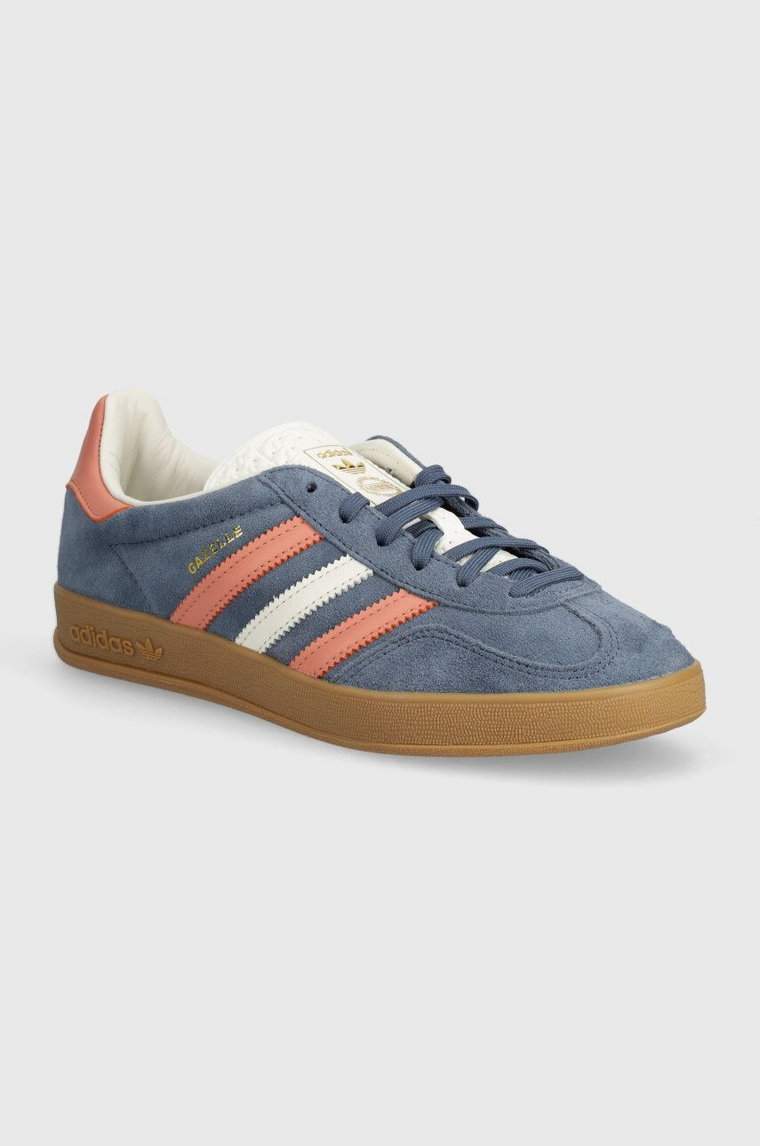 adidas Originals sneakersy zamszowe Gazelle Indoor kolor niebieski IG1640