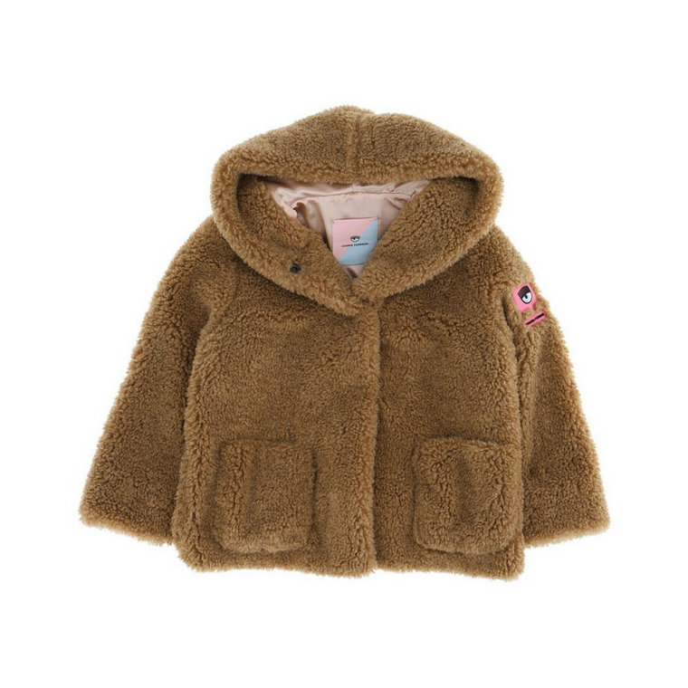 Eyelike plush coat Chiara Ferragni Collection