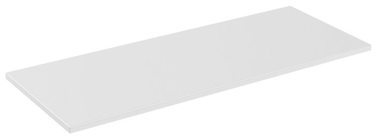 Biały blat do szafek łazienkowych 120 cm - Iconic 5X