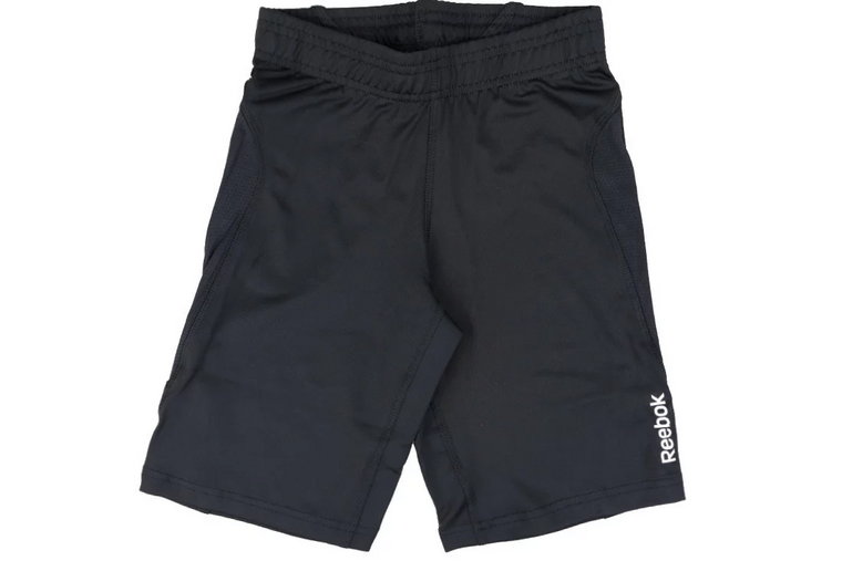 Reebok Ser Short Tight Z08509, Dla chłopca, Czarne, spodenki, poliester, rozmiar: S