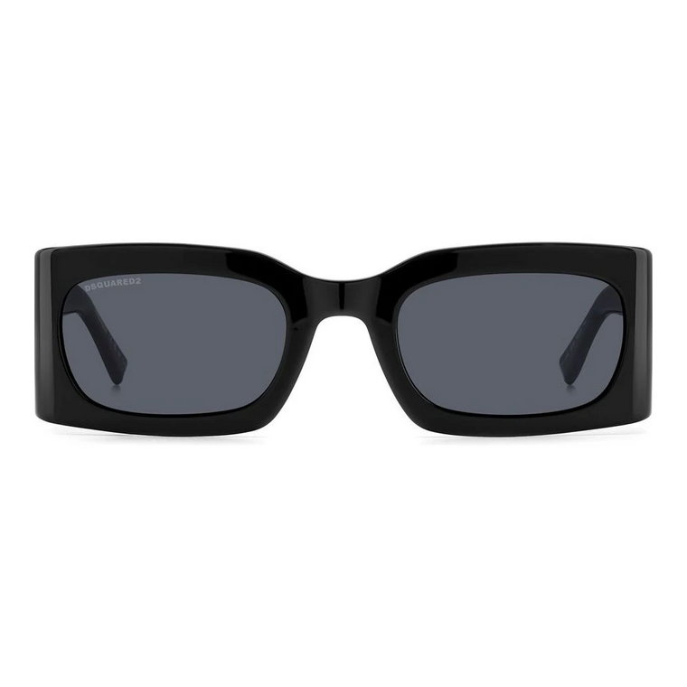 Czarne/Szare Okulary przeciwsłoneczne Dsquared2
