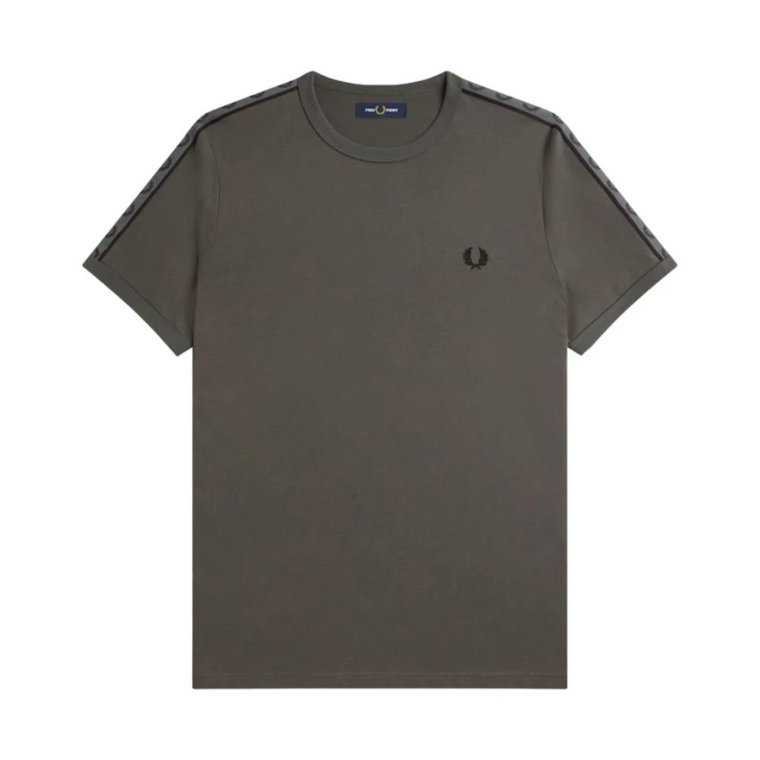 Ikoniczna koszulka z koroną laurową na rękawie Fred Perry