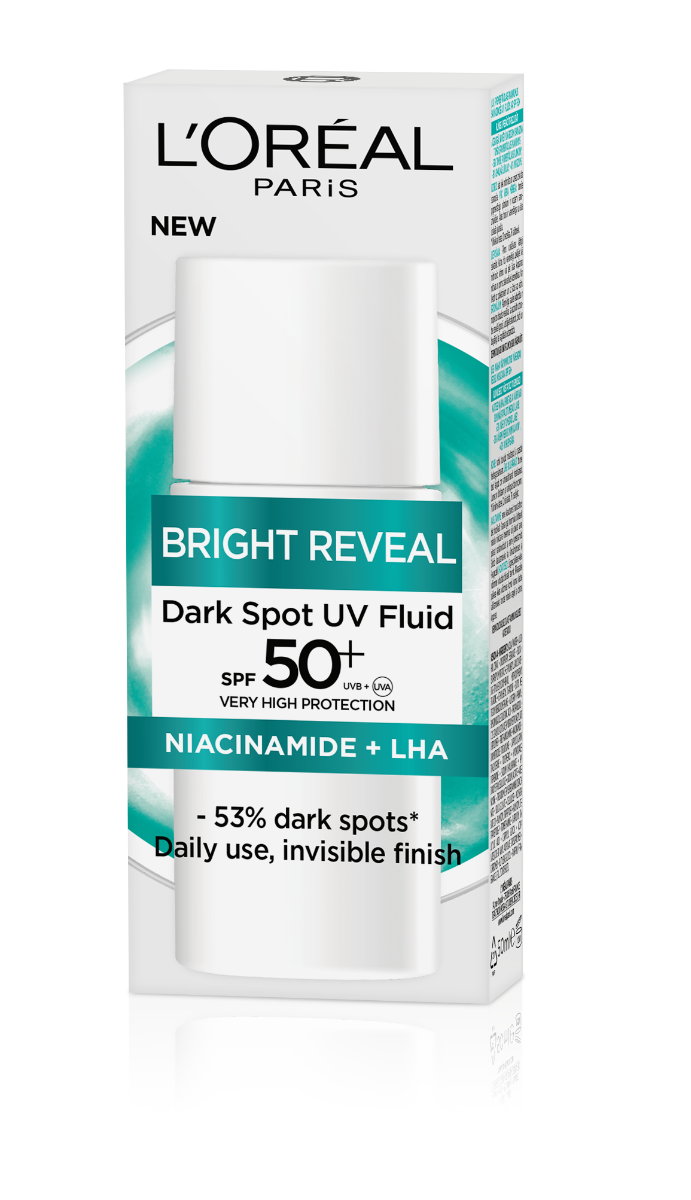 LOréal Bright Reveal UV Fluid do twarzy SPF50+ 50ml