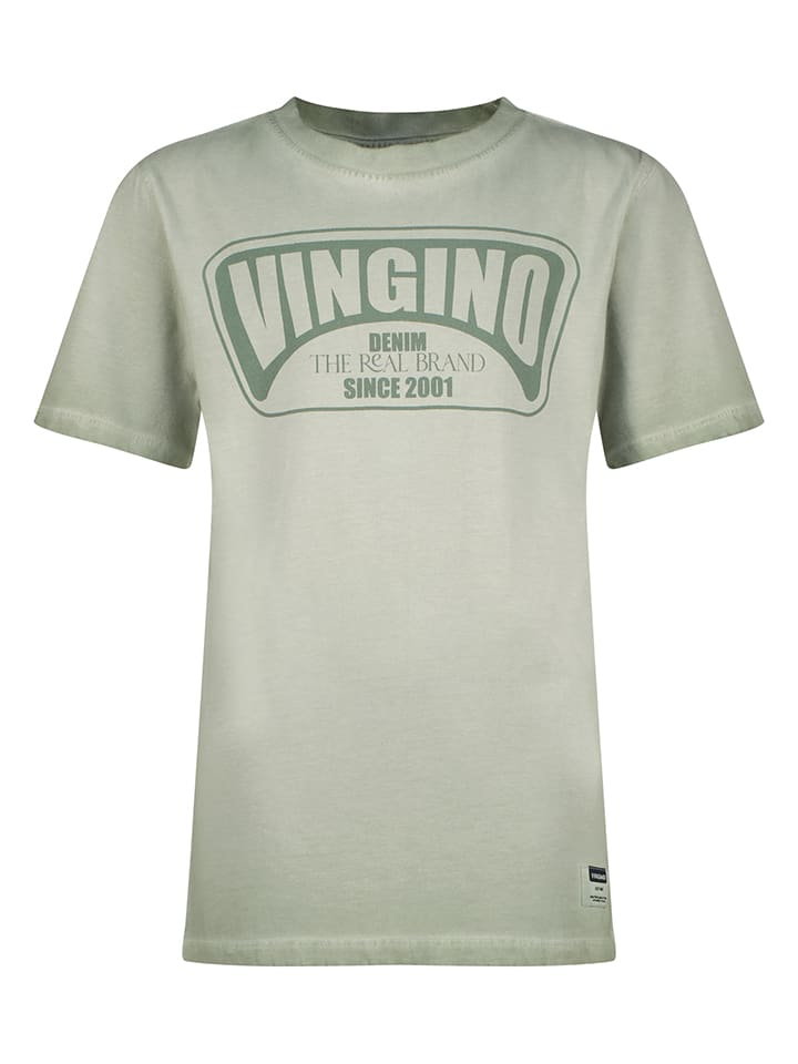 Vingino Koszulka "Hapo" w kolorze khaki