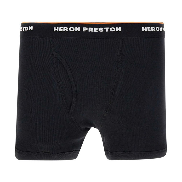 Czarny komplet bokserek z bawełny dla mężczyzn Heron Preston