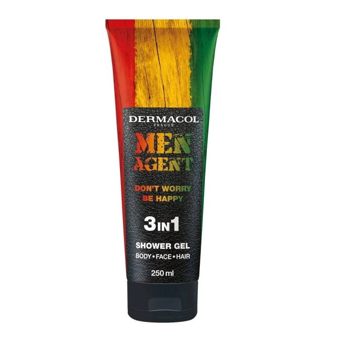 Dermacol Men Agent Shower Gel 3in1 żel pod prysznic Don't Worry Be Happy 250ml