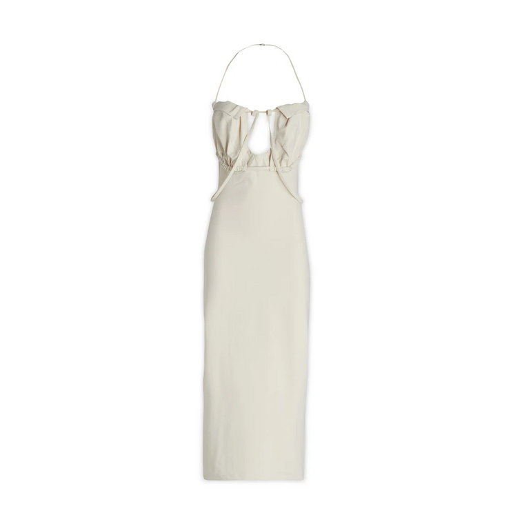 Eleganckie Sukienki Midi Jacquemus