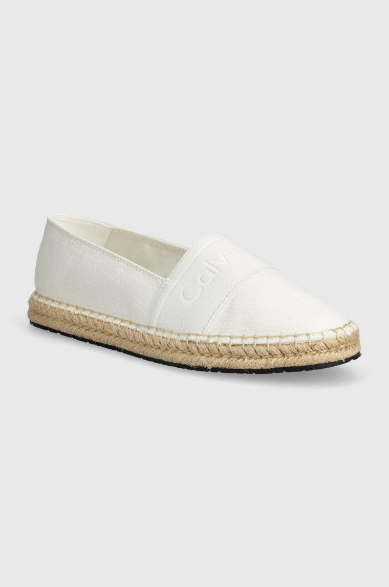 Calvin Klein espadryle ESPADRILLE HE kolor biały HW0HW01918