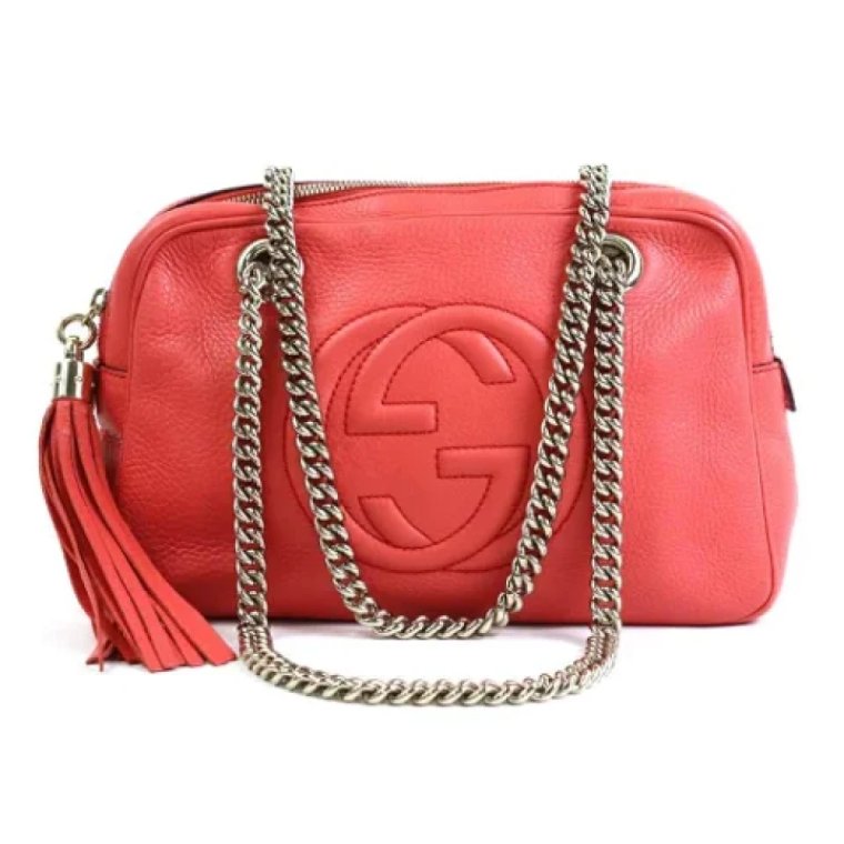 Pre-owned Leather gucci-bags Gucci Vintage