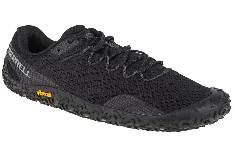 Merrell Vapor Glove 6 J067663, Męskie, Czarne, buty do biegania, tkanina, rozmiar: 41