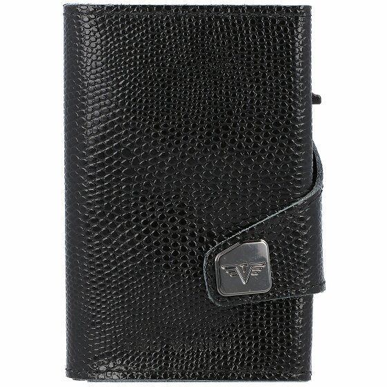 Tru Virtu Etui na karty kredytowe Click & Slide RFID Leather 6,5 cm black-bla