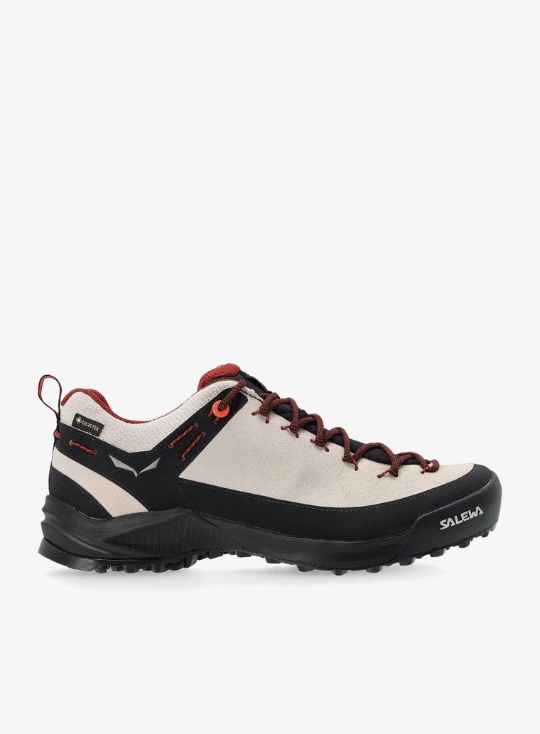 Buty podejśćiowe damskie Salewa Wildfire Leather GTX - oatmeal/black