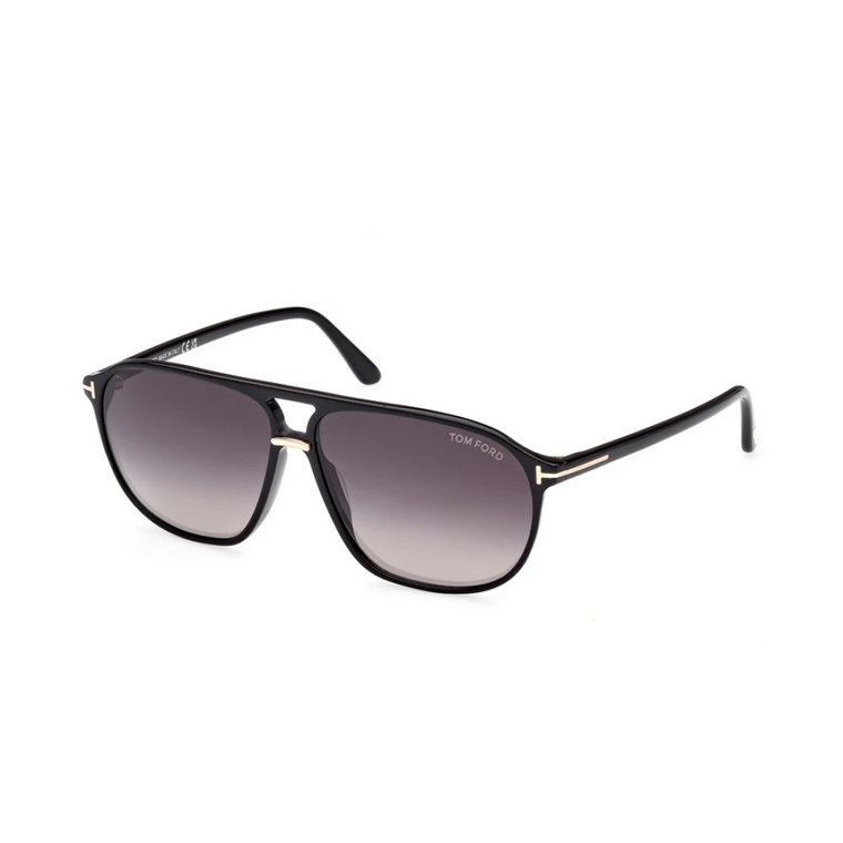 Okulary przeciwsłoneczne Aviator w kolorze czarnym Tom Ford