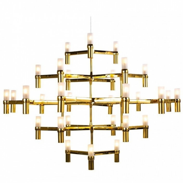 Lampa wisząca candles-30 złota 120 cm kod: ST-8043-30 gold