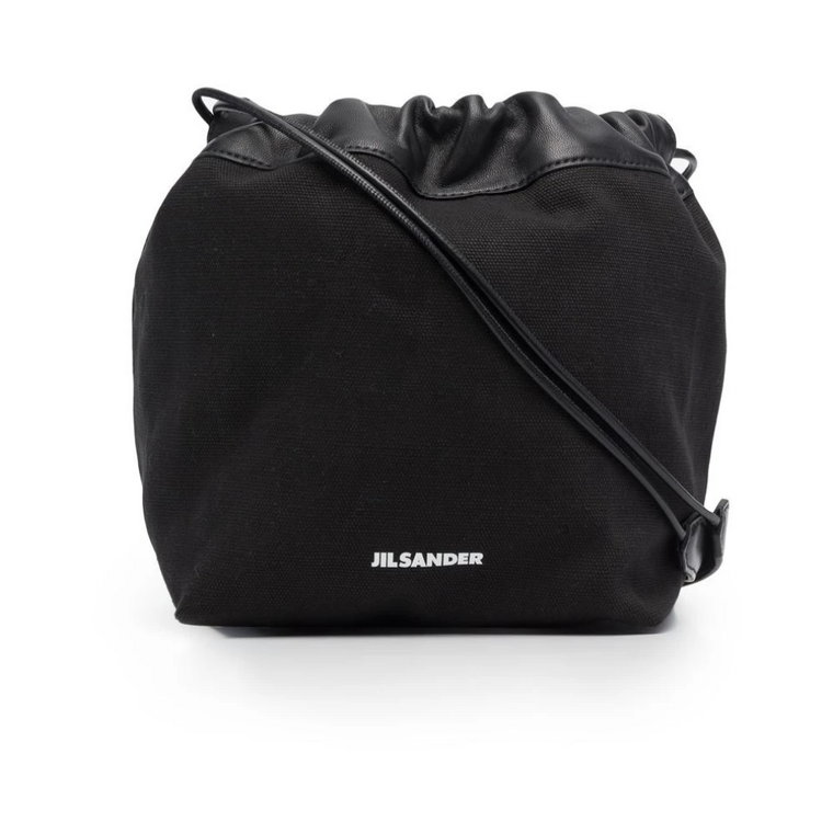 Czarne torby w stylu Jil Sander Jil Sander