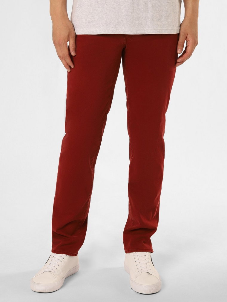 BRAX - Spodnie męskie  Cadiz, czerwony