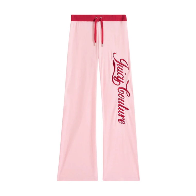 Różowe Spodnie Juicy Couture
