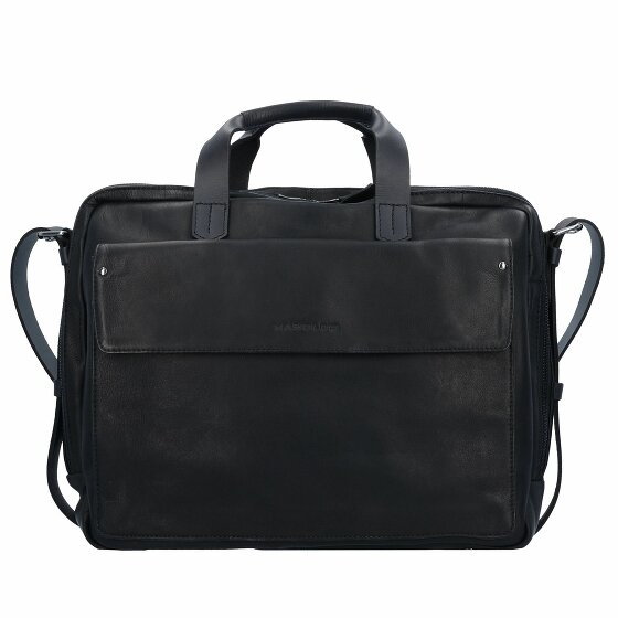 Harold's Ivy Lane Briefcase Leather 40 cm Laptop Compartment schwarz