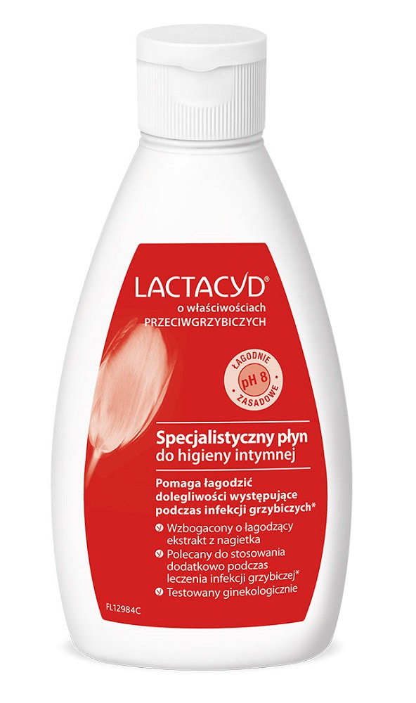 LACTACYD Płyn ginekologiczny przeciwgrzybiczy 200ml