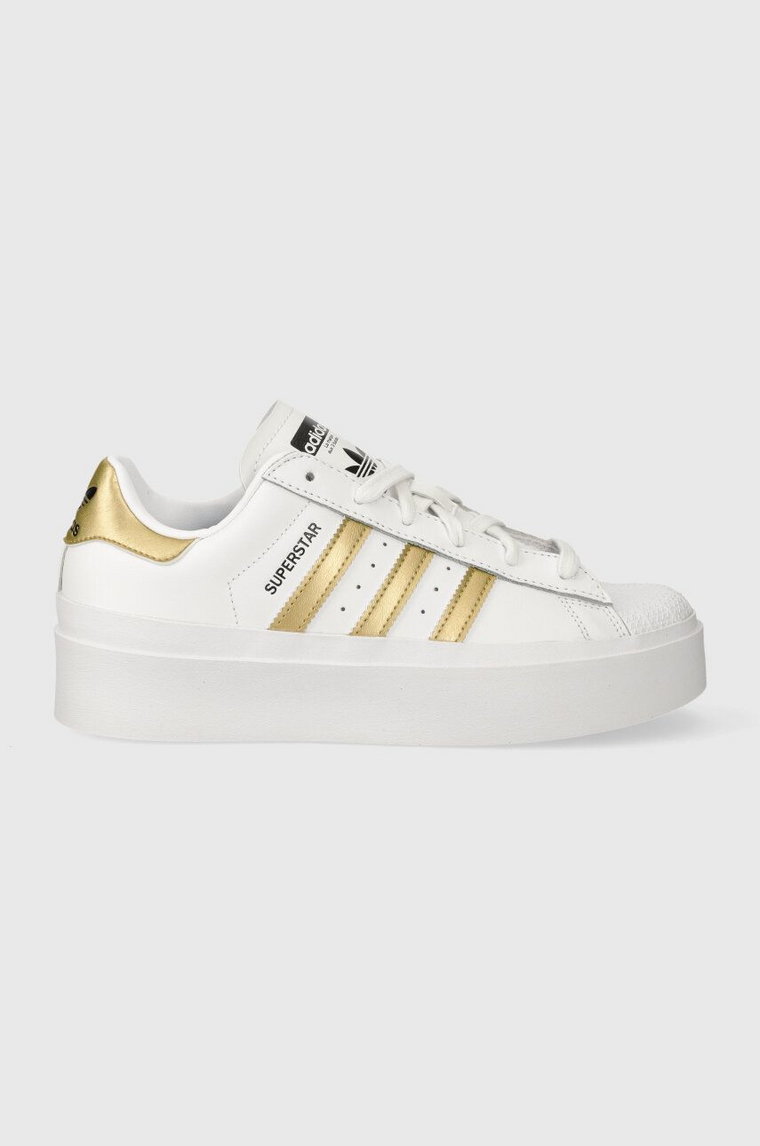 adidas Originals sneakersy skórzane Superstar Bonega IF7583 kolor biały