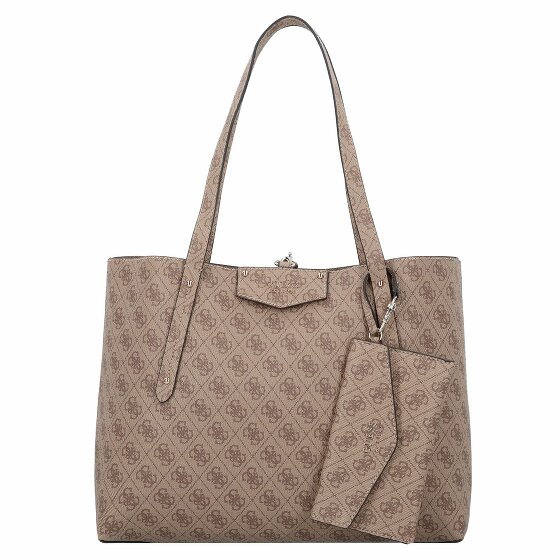 Guess Eco Brenton Shopper Bag 36 cm latte logo