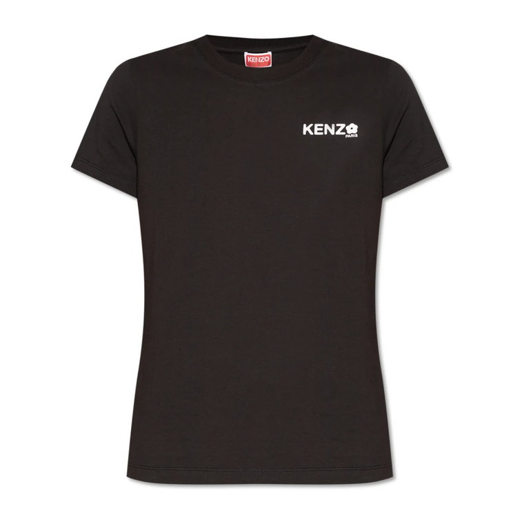 T-shirt z nadrukowanym logo Kenzo