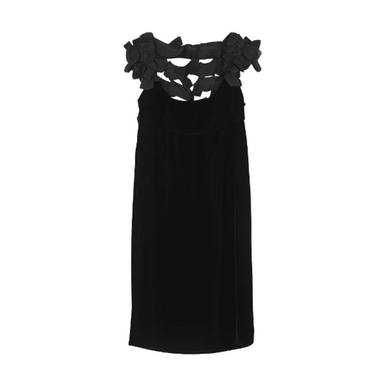 Pre-owned Velvet dresses Yves Saint Laurent Vintage