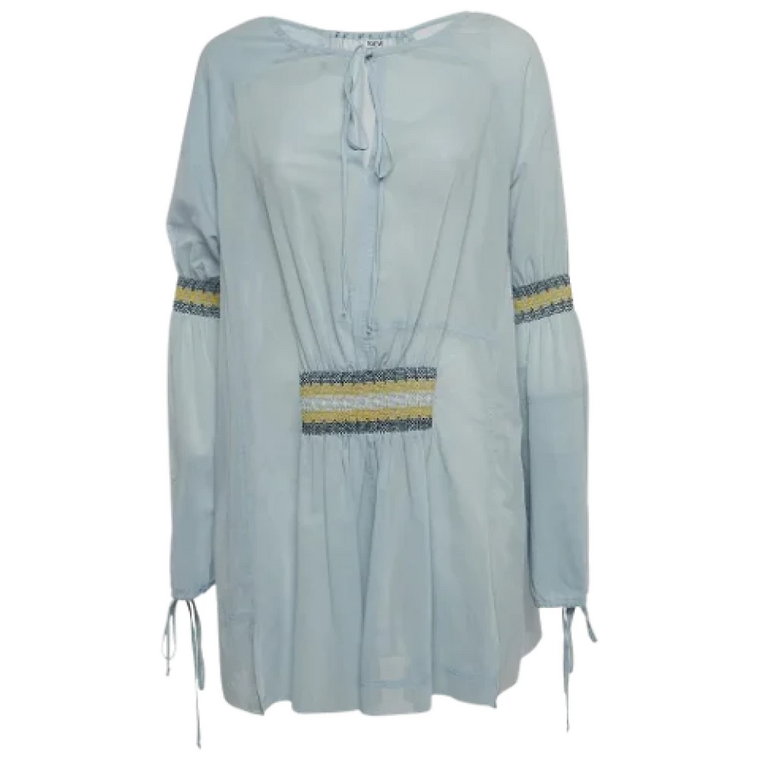 Pre-owned Cotton dresses Loewe Pre-owned