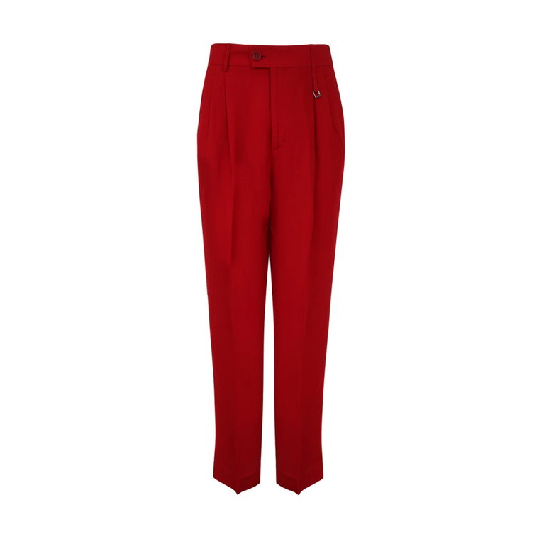 480 Ciemnoczerwone Spodnie Madeiro Jacquemus