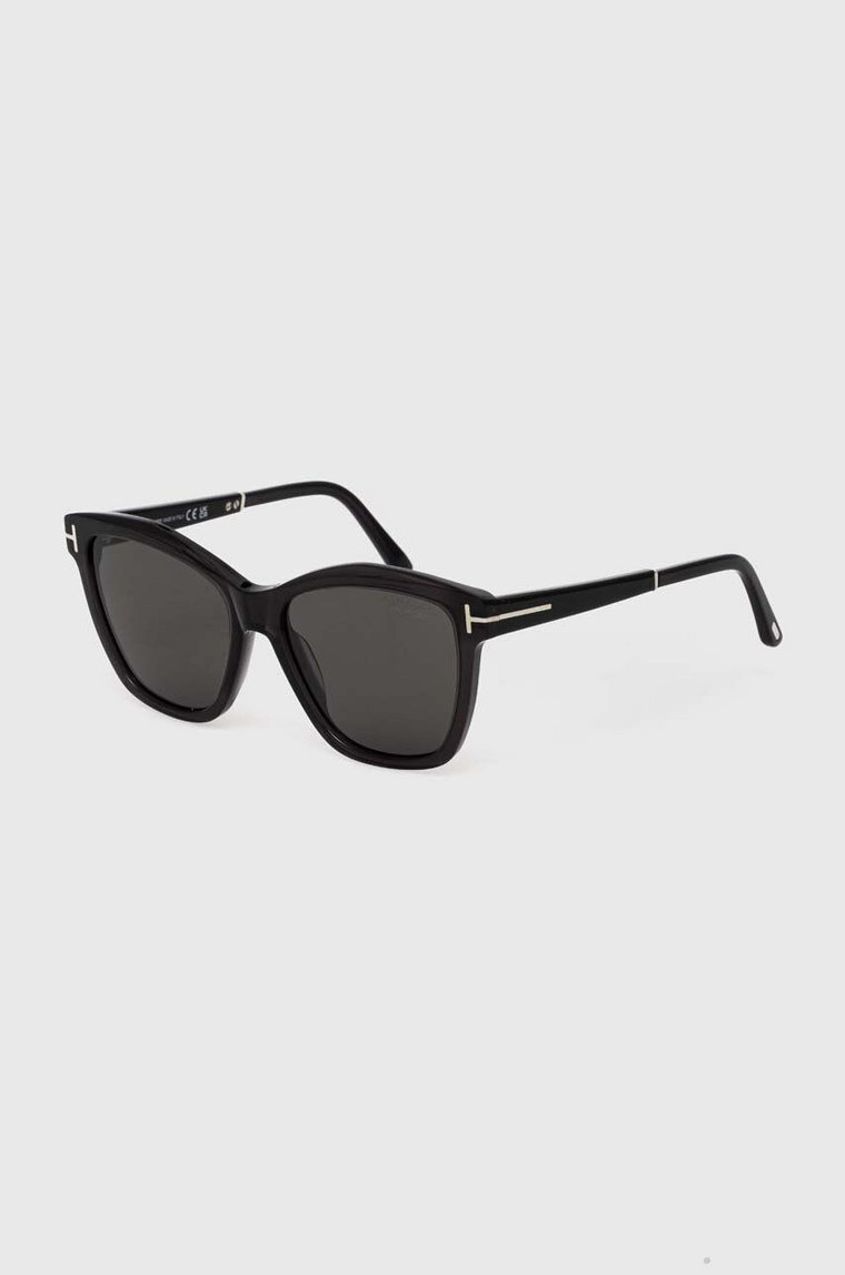 Tom Ford okulary przeciwsłoneczne damskie kolor czarny FT1087_5405D