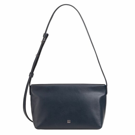 DuDu Fiji Torba na ramię Skórzany 27 cm navy