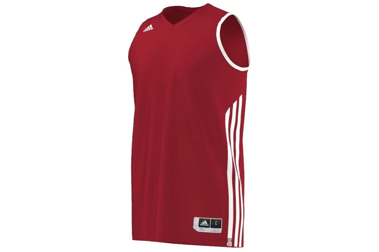 adidas E Kit JSY 2.0 O22436, Męskie, Czerwone, t-shirty, poliester, rozmiar: 2XT