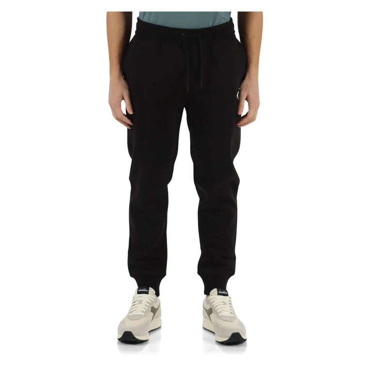 Spodnie dresowe z haftowanym logo Calvin Klein Jeans
