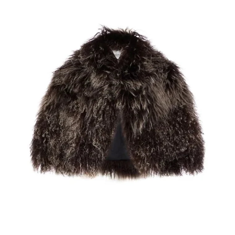 Pre-owned Fur outerwear Saint Laurent Vintage