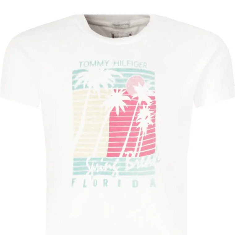 Tommy Hilfiger T-shirt PALM POSTER | Regular Fit