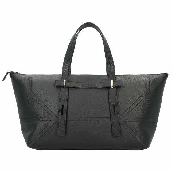 Furla Edra Shopper Bag Skórzany 49 cm nero