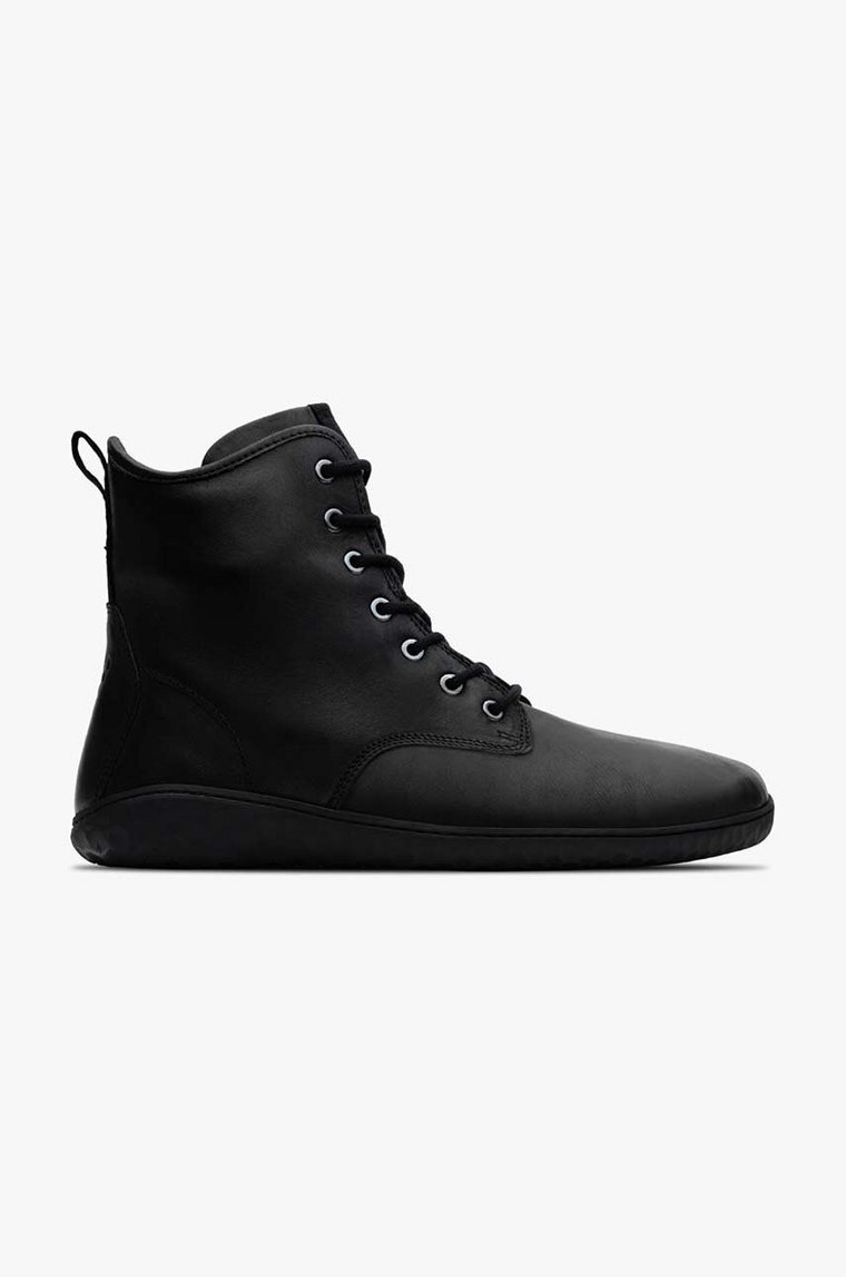 Vivobarefoot buty skórzane SCOTT IV męskie kolor czarny 301133