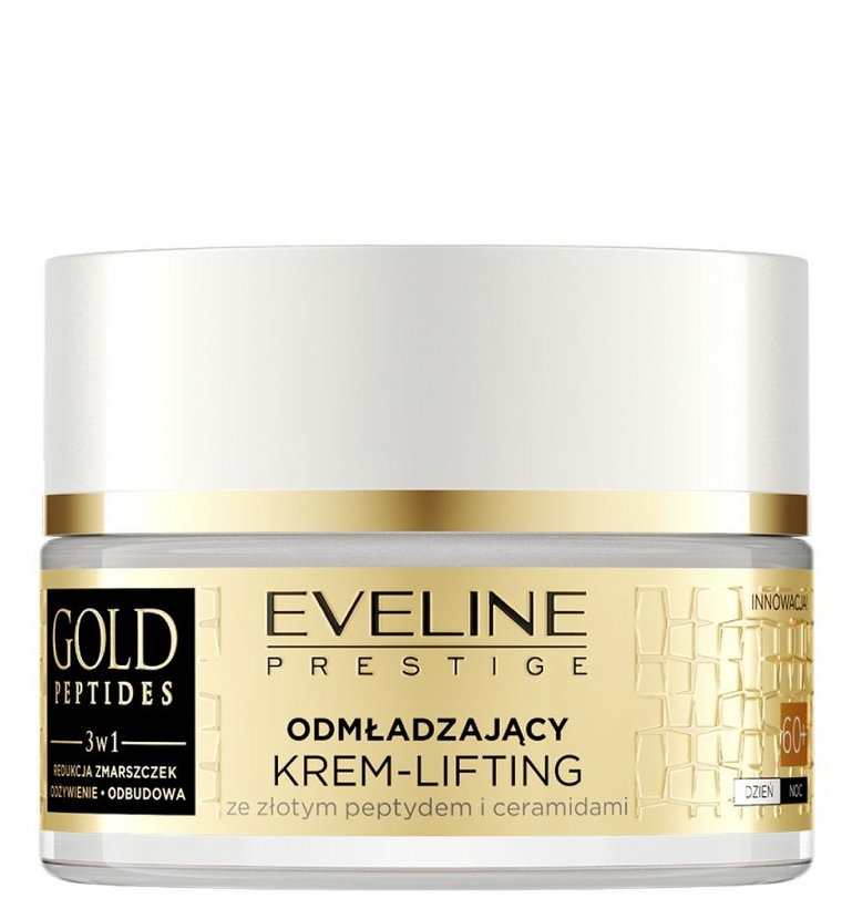 Eveline Gold Peptides Ujędrniający krem-lifting 60+ na dzień i na noc 50ml