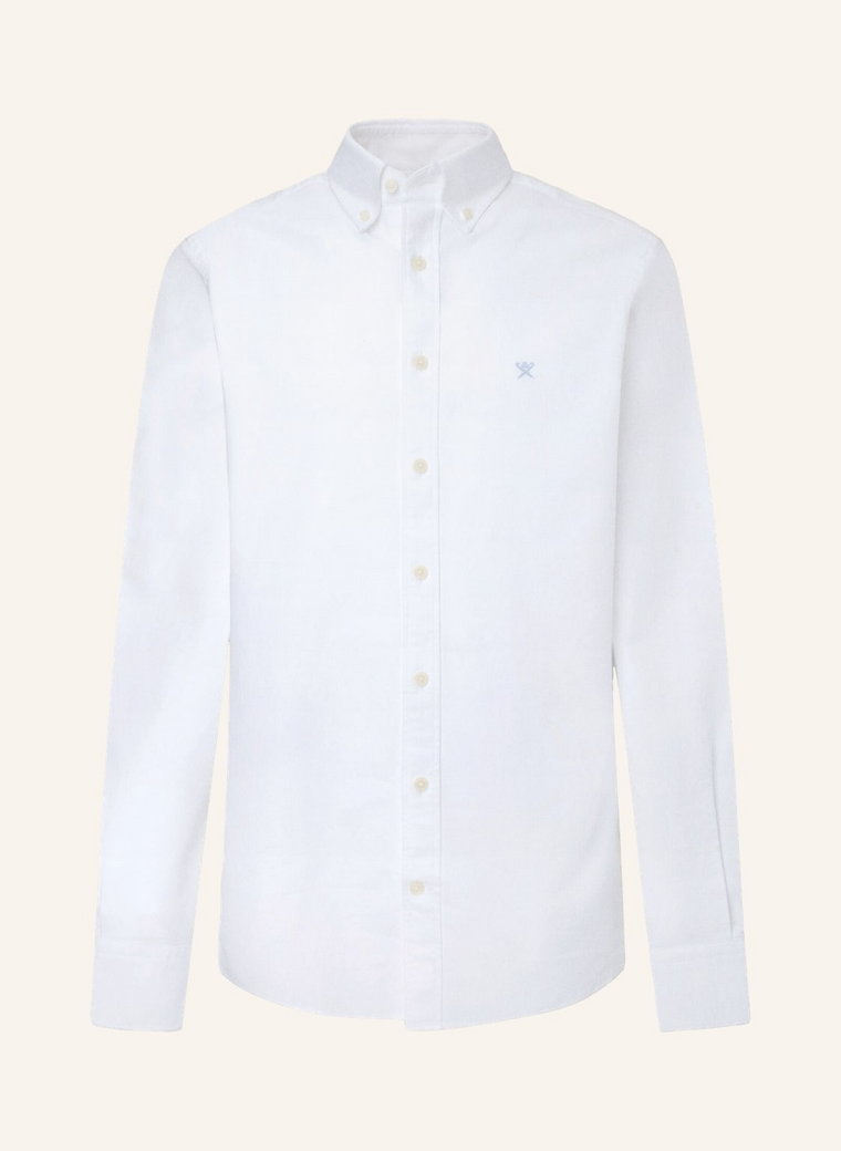 Hackett London Koszula Oxford Slim Fit weiss