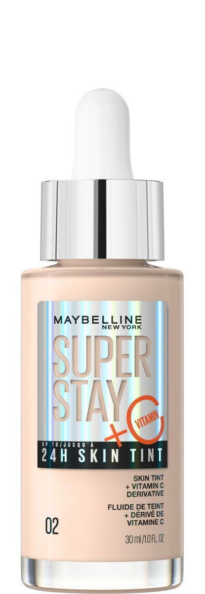 Maybelline Super Stay 24H Skin Tint 02 Długotrwały podkład rozświetlający 30ml
