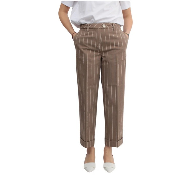 Klasyczne bawełniane spodnie Re-Hash