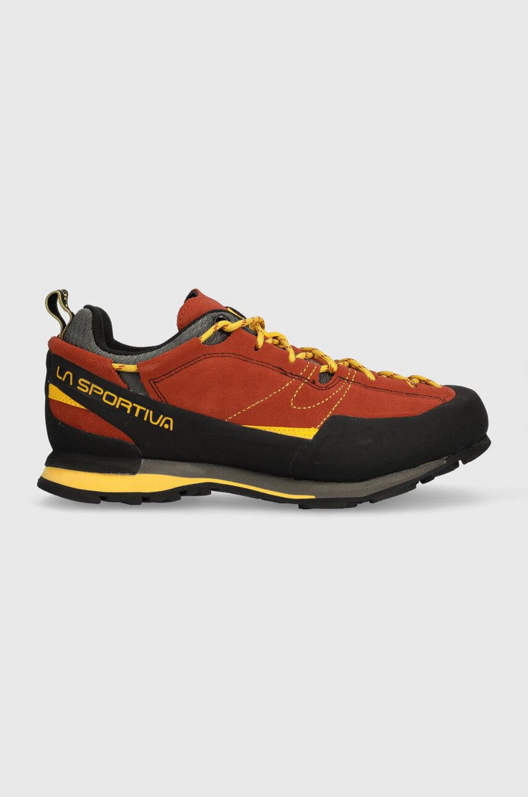 La Sportiva buty Boulder X męskie kolor czerwony lekko ocieplone