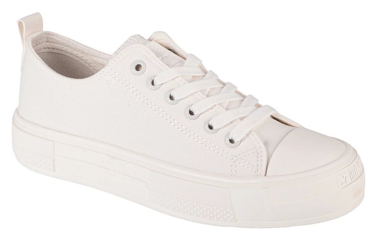 Big Star Shoes NN274853-101, Damskie, Białe, trampki, tkanina, rozmiar: 36