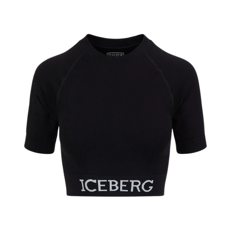 Logo Crop Top Iceberg