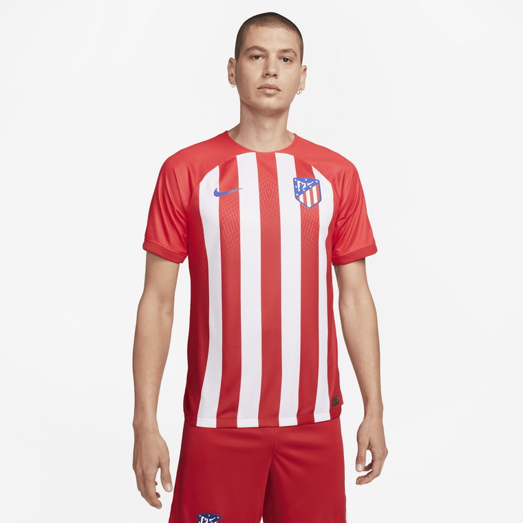 Męska koszulka piłkarska Nike Dri-FIT Atlético Madryt 2023/24 Stadium (wersja domowa) - Czerwony